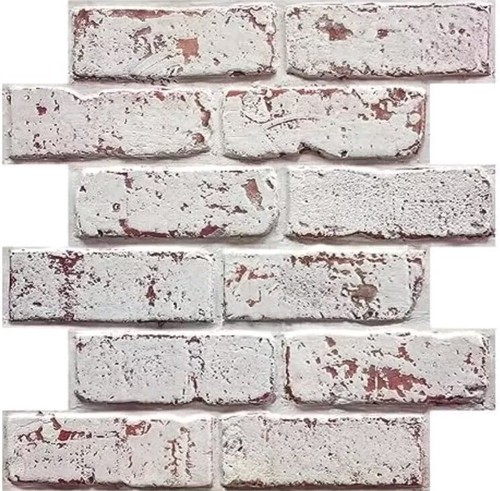 Realistic faux brick wall - faux,