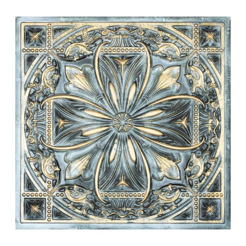Village style ceiling - tiles, 3d