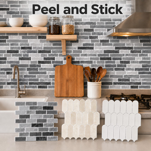 10pcs imitation tiles - 10pcs, wall