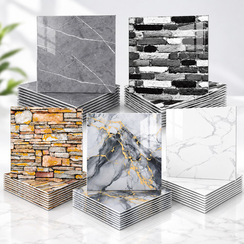 Faux marble wall - pvc, foam