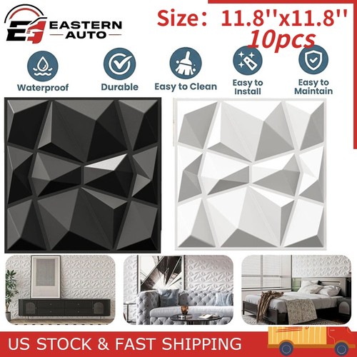 10pcs wall panels - panels, diamond