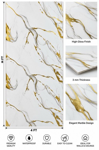 Jax eagle 4x8 pvc marble - ft,