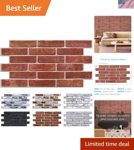 Pcs faux brick wall - 3d,