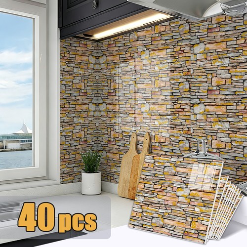 40pcs brick foam wall - brick,