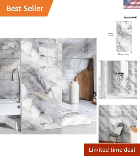 Stunning 10pcs marble wall - 10pcs,