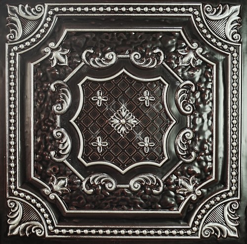 Faux tin ceiling - faux, pvc