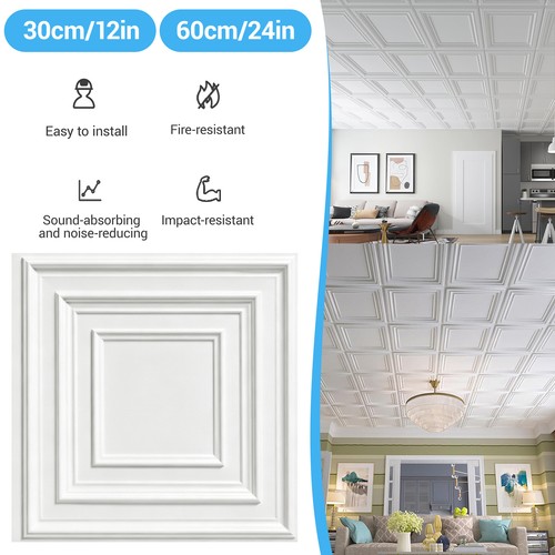 Pack pvc drop ceiling - 12/24,