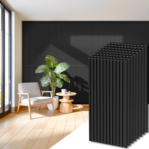 Pack pvc slat wall - 8-pack, panels