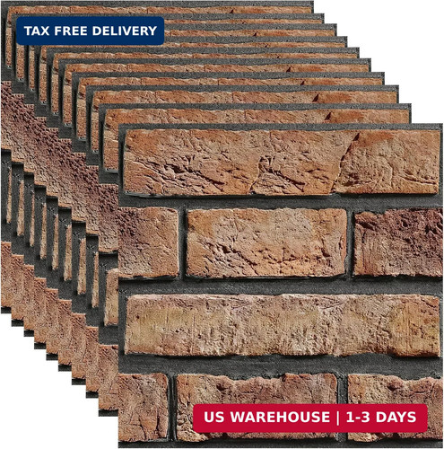 Brick wall panels - wall, and